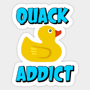 Quack Addict Sticker